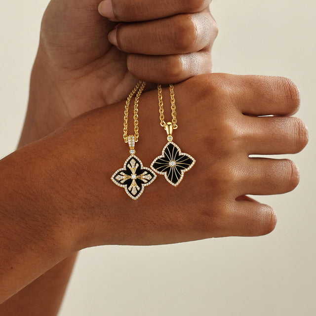 Four Leaf Clover Choker Necklace