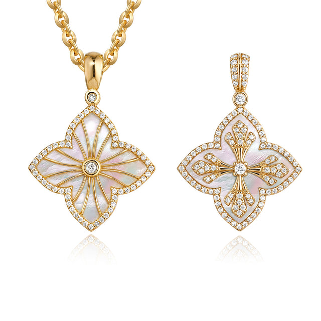 Four Leaf Clover Choker Necklace