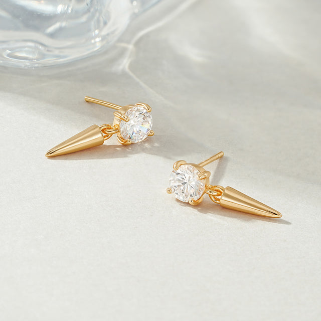 Cone Stud Earrings