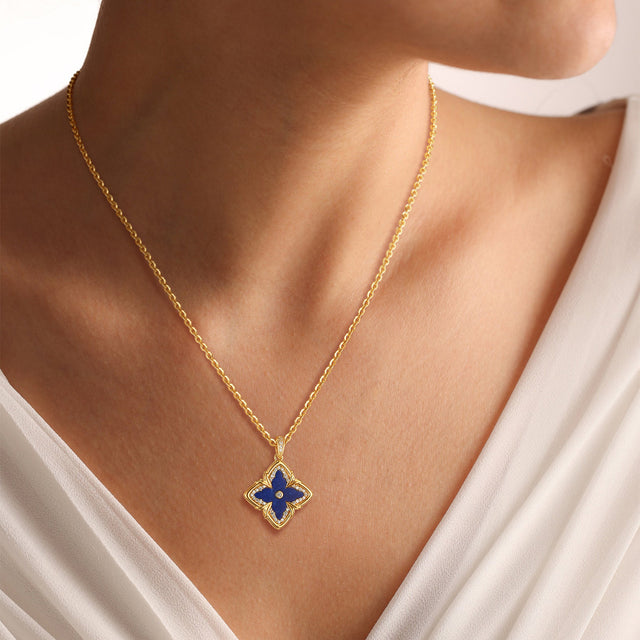 Clover Medallion Necklace