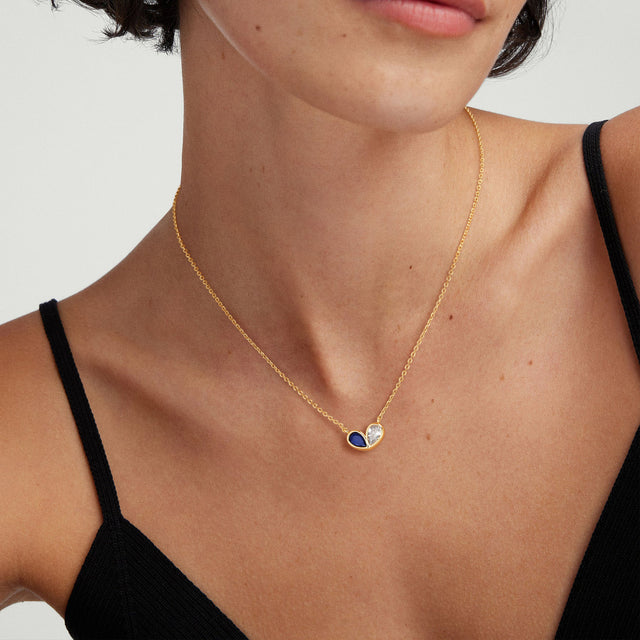 Double Heart Necklace