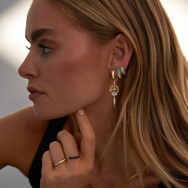 Turquoise Dangle Earrings