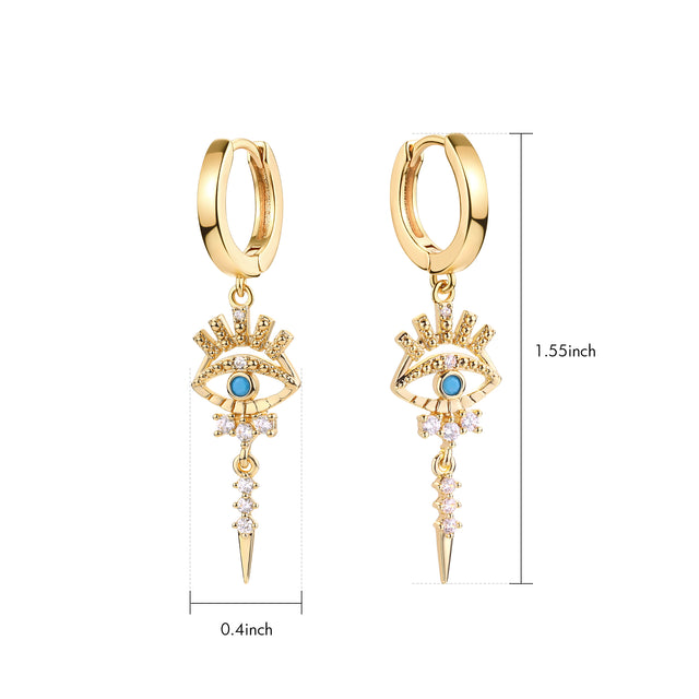 Turquoise Dangle Earrings