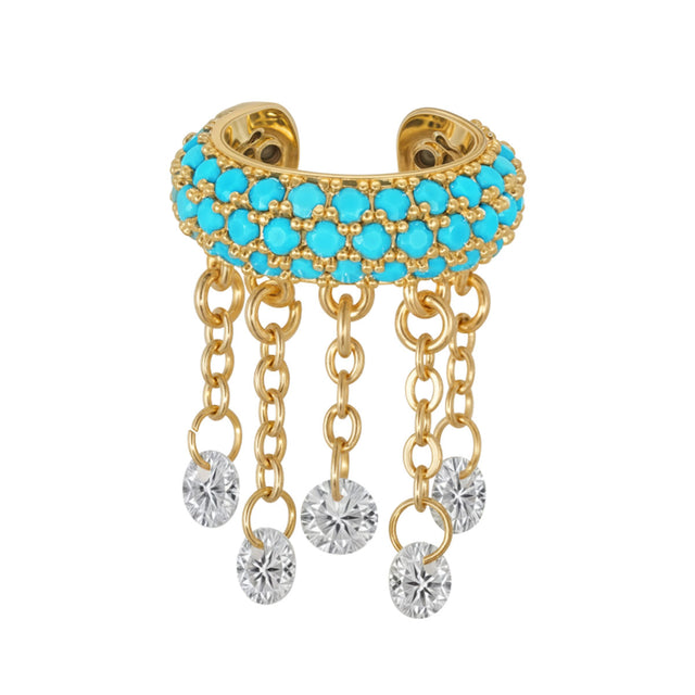 Turquoise Ear Cuff