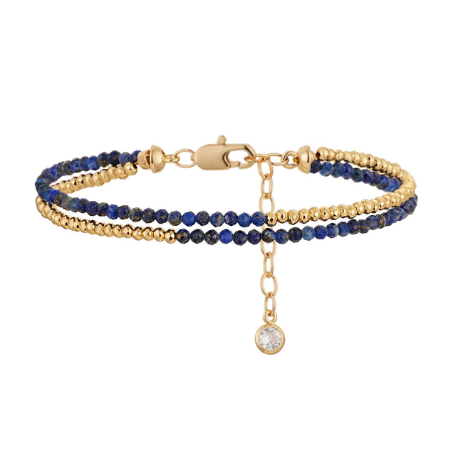 Double Layer Beaded Bracelet