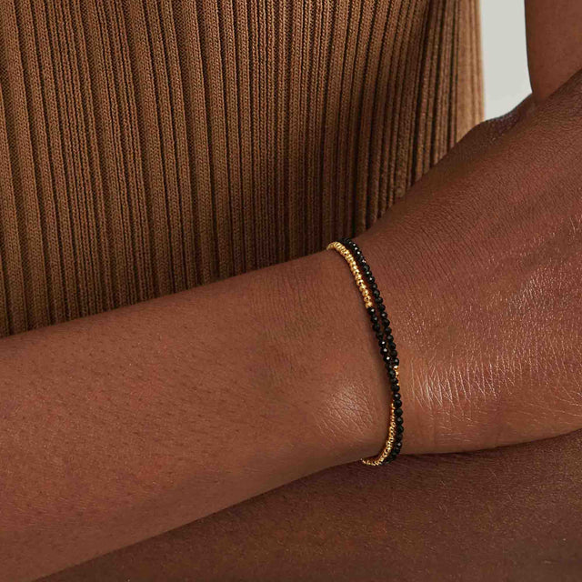 Double Layer Beaded Bracelet