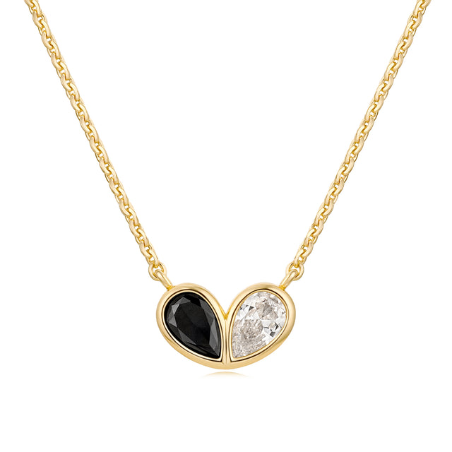 Double Heart Necklace
