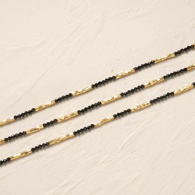 Natural Stone Beaded Choker Necklace