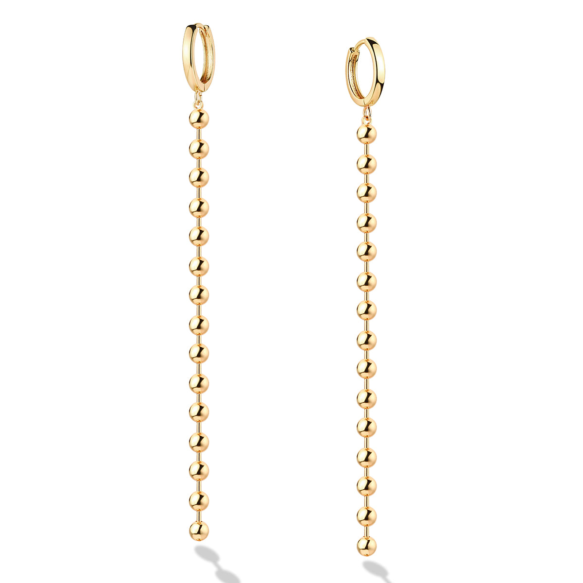 Fettero® heart eye dangle earrings in gold for women, playful yet elegant design for everyday wear or gifting