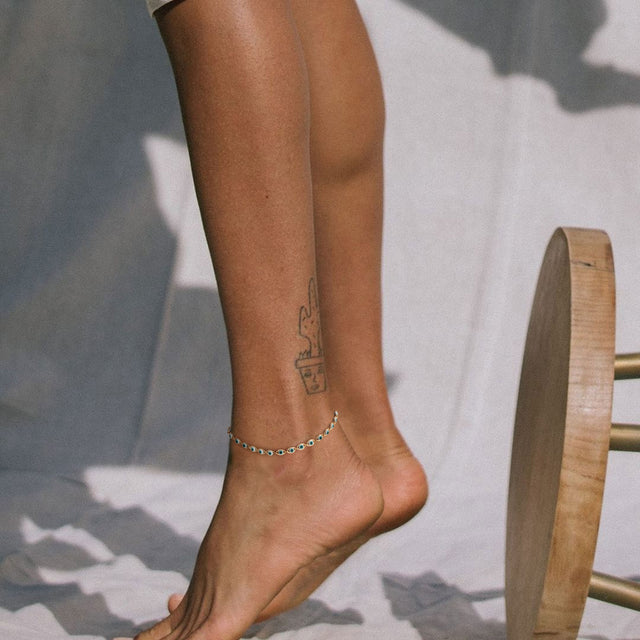 Blue Eye Anklet