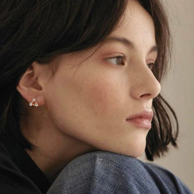 Mini Triangle Studs