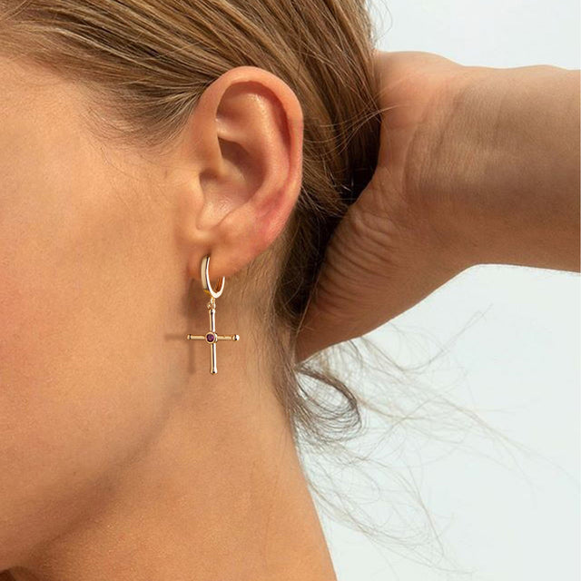 Boho Cross Dangle