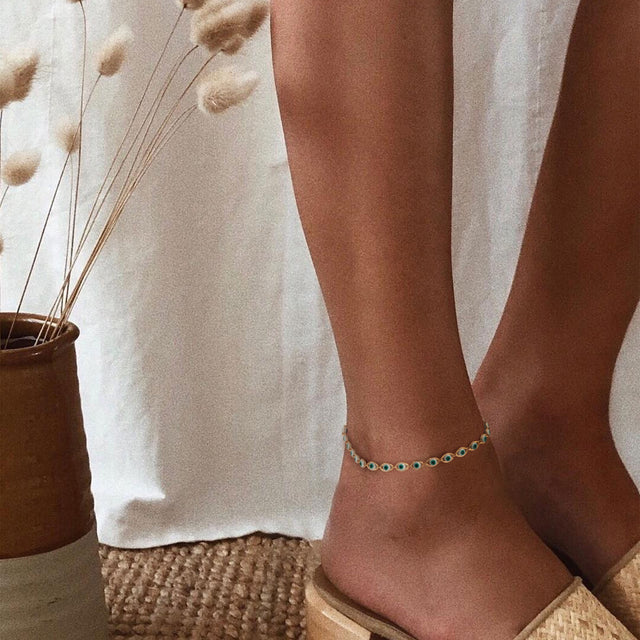 Blue Eye Anklet