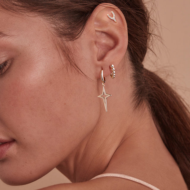 Y-shaped CZ Studs