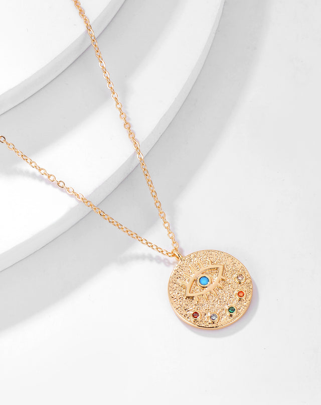 Engraved Evil Eye