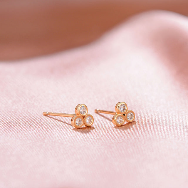 Minimalism CZ studs
