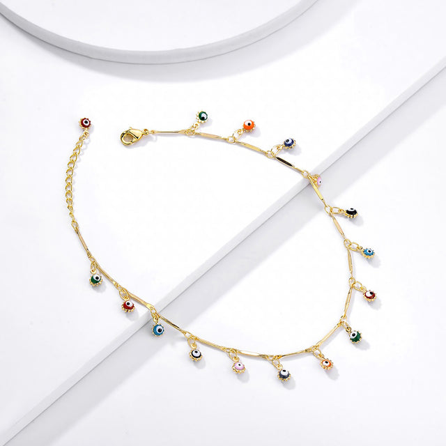 Multi-colored Evil Eye