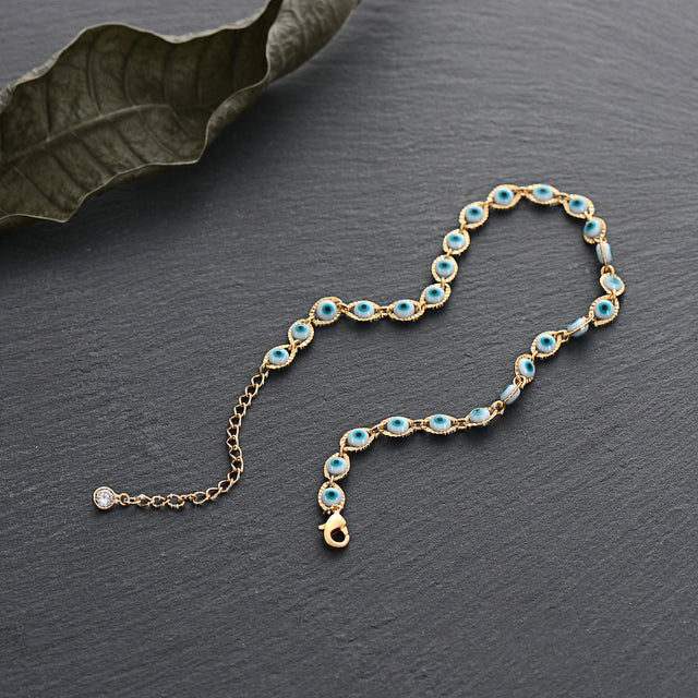 Blue Eye Anklet