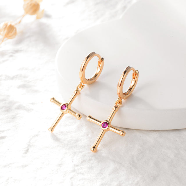 Boho Cross Dangle
