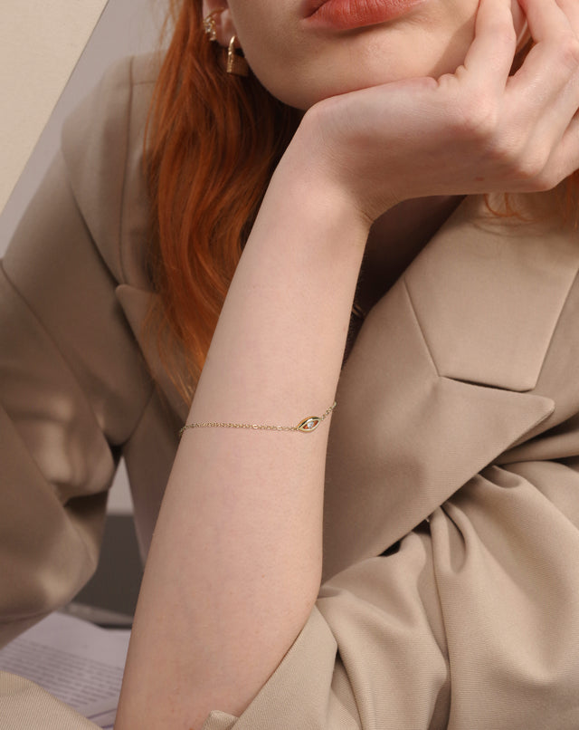 Evil Eye CZ Bracelet