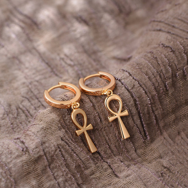 Balloon Cross Earrings for Women