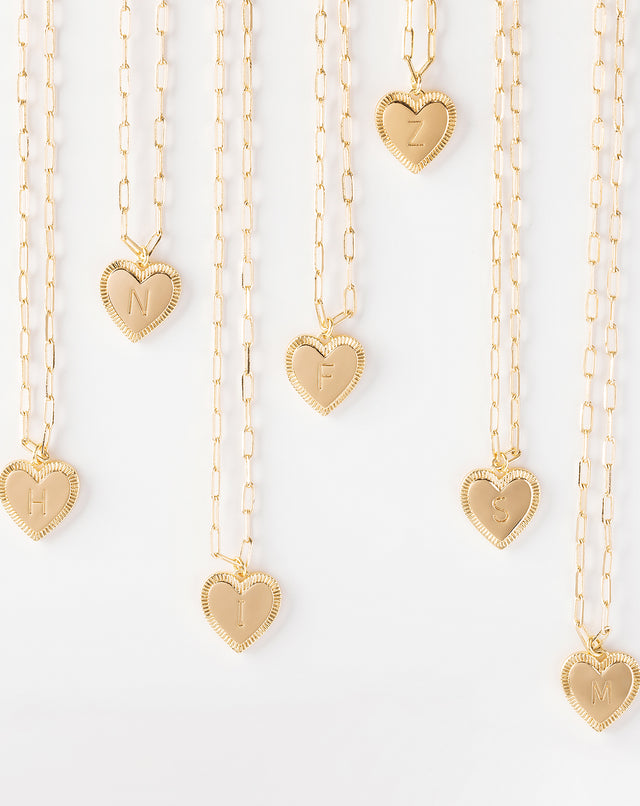 Fettero® initial layered necklace styled on model, gold necklace for women perfect for everyday wear
